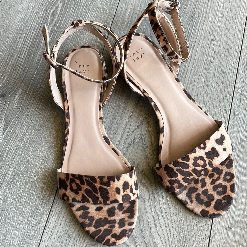 A New Day leopard print sandal